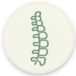 Pressure spinal decompression icon